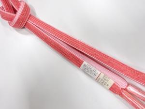 未使用品　正絹　手組帯締め